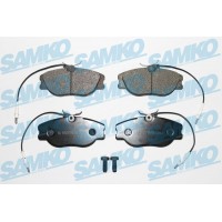 5SP498 SAMKO Комплект гальмівних колодок дисковий гальм