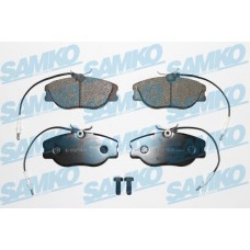5SP498 SAMKO Комплект гальмівних колодок дисковий гальм