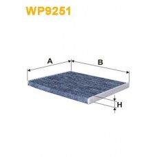 WP9251 WIX FILTERS Фільтр повітря у внутрішньому просторі