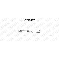 CT15487 VENEPORTE Предглушник вихлопних газів