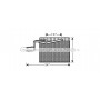 RTV365 AVA QUALITY COOLING Випарник кондиціонера