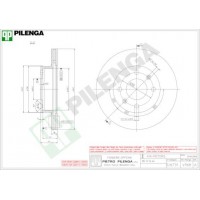 V968 PILENGA Гальмівний диск