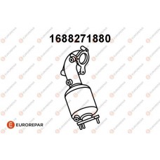 1688271880 EUROREPAR Катализатор