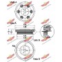 03.90313 AUTOKIT Ремінний шків колінчастий вал