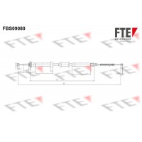 FBS09080 FTE Тросик, cтояночный тормоз