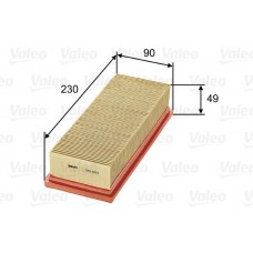 585023 VALEO Повітряний фільтр