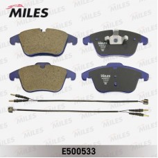 E500533 MILES Комплект гальмівних колодок дисковий гальм