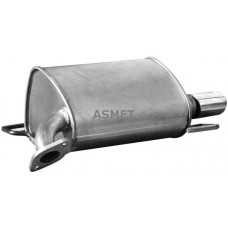 17.002 ASMET Глушник вихлопних газів кінцевий