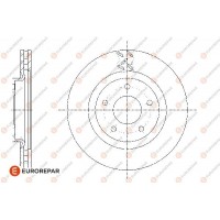 1667850180 EUROREPAR Гальмівний диск