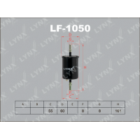 LF-1050 LYNXauto Паливний фільтр