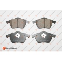 1617270780 EUROREPAR Комплект гальмівних колодок дисковий гальм