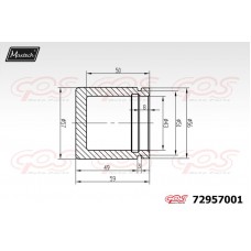 72957001 MAXTECH Поршень корпус скоби гальма