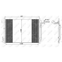 WG2160542 WILMINK GROUP Конденсатор кондиціонера