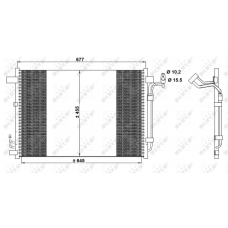 WG2160542 WILMINK GROUP Конденсатор кондиціонера