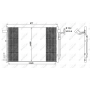 WG2160542 WILMINK GROUP Конденсатор кондиціонера
