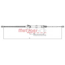 10.9034 METZGER Тросик, cтояночный тормоз