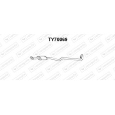 TY70069 VENEPORTE Предглушник вихлопних газів