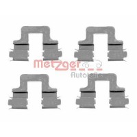 109-1606 METZGER Комплектуючі колодки дискового гальма
