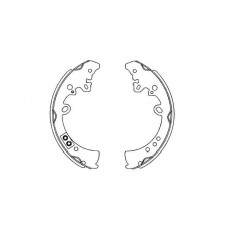 KBS-9913 KAVO PARTS Комплект гальмівних колодок