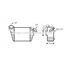 VN4219 AVA QUALITY COOLING Интеркулер