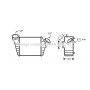 VN4219 AVA QUALITY COOLING Интеркулер