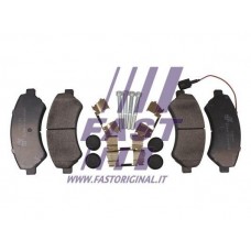 FT29152 FAST Колодки гальмівні дисковые передние  CITROEN JUMPER 06-14, FIAT DUCATO 06-14