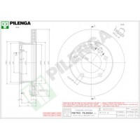 V932 PILENGA Гальмівний диск
