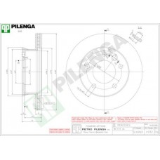 V932 PILENGA Гальмівний диск