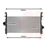 82004200 VAN WEZEL Интеркулер