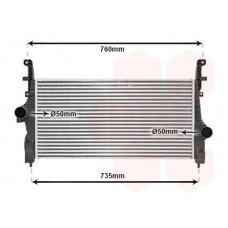 82004200 VAN WEZEL Интеркулер