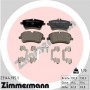 23144.195.1 ZIMMERMANN Комплект гальмівних колодок дисковий гальм