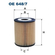 OE 648/7 FILTRON Масляний фільтр