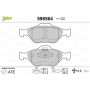 598564 VALEO Комплект гальмівних колодок дисковий гальм