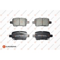1667816680 EUROREPAR Комплект гальмівних колодок дисковий гальм