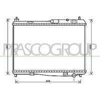 FD346R002 PRASCO Радіатор охолодження двигуна