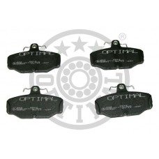 BP-09512 OPTIMAL Комплект гальмівних колодок дисковий гальм