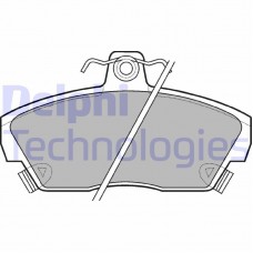 LP618 DELPHI Комплект гальмівних колодок дисковий гальм