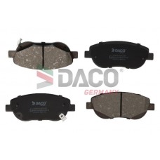323939 DACO Germany Комплект гальмівних колодок дисковий гальм