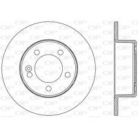 BDA2599.10 OPEN PARTS Гальмівний диск