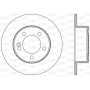 BDA2599.10 OPEN PARTS Гальмівний диск