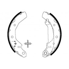 KBS-1407 KAVO PARTS Комплект гальмівних колодок