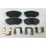 JCP8112 JURATEK КомплеК т гальмівних колодок, дискове гальмо