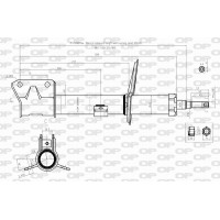 SAB8358.31 OPEN PARTS Амортизатор