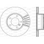 BDR1669.20 OPEN PARTS Гальмівний диск