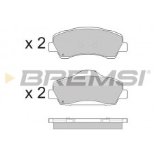 BP3559 BREMSI Комплект гальмівних колодок дисковий гальм