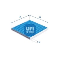 34.117.00 UFI Фільтр повітря у внутрішньому просторі