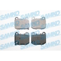 5SP1056 SAMKO Комплект гальмівних колодок дисковий гальм