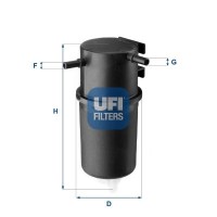 2414500 UFI Паливний фільтр