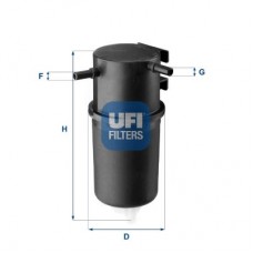 2414500 UFI Паливний фільтр