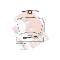 RB0784-700 R BRAKE Комплект гальмівних колодок дисковий гальм